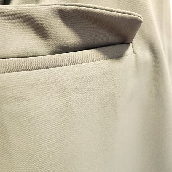 KIRUNDO Women's Size XL Army Green Casual Summer Shorts‎ Elastic Waist Pleated - Picture 6 of 7